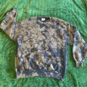 Jerzees Crewneck Scatter Tie Dye Unisex Size XL Made in USA